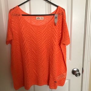 Hollister knit short sleeve shirt